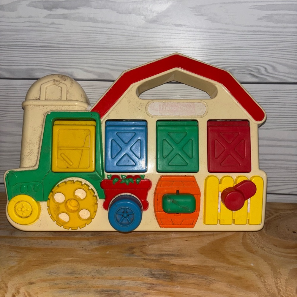 Fisher-Price Colorful Barnyard Activity Toy